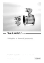 Preview for 1 page of KROHNE TIDALFLUX 2300 F Quick Start Manual