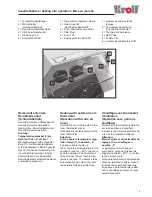 Предварительный просмотр 5 страницы Kroll E18SH Operating Instructions Manual