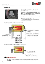 Preview for 38 page of Kroll KG/UB 100 P Series Operating Instructions Manual