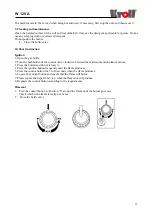 Предварительный просмотр 15 страницы Kroll W 12 VA Owner'S Manual