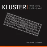 Krom Gaming KLUSTER Quick Installation Manual preview