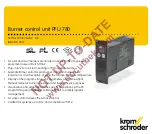 Preview for 1 page of Krom Schroder PFU 780 Technical Information