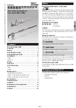 Preview for 1 page of Krom Schroder ZMI Operating Instructions Manual