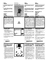 Предварительный просмотр 1 страницы krom schroeder VR Series Operating Instructions Manual