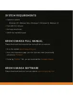 Preview for 3 page of KROM Khanda Quickmanual Installation