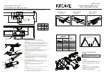 KROME 910DA Installation Instructions preview