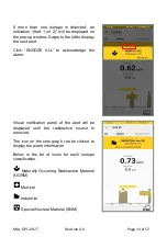 Preview for 14 page of Kromek D3S ID User Manual