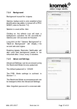 Предварительный просмотр 35 страницы Kromek D3S ID User Manual