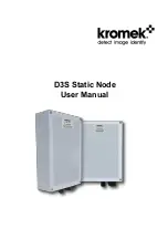 Kromek D3S Static Node User Manual preview