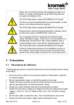 Предварительный просмотр 7 страницы Kromek D3S Static Node User Manual