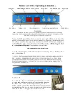 Preview for 1 page of kromo Lux 60 EL Operating Instructions