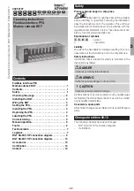 Preview for 1 page of Kromschroder BGT SA-8U/1DP Operating Instructions Manual