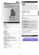 Предварительный просмотр 1 страницы Kromschroder VG 10/15 Operating Instructions Manual