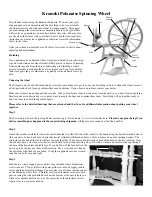 Preview for 2 page of Kromski Polonaise Assembly Instructions Manual