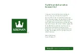 Preview for 3 page of Kronan City Manual