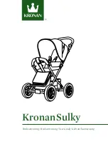 Preview for 1 page of Kronan Sulky User Manual