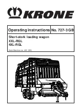 Предварительный просмотр 1 страницы Krone 4XL-RGL Operating Instructions Manual