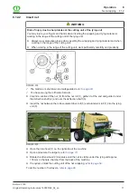 Preview for 71 page of Krone Bellima F 130 Original Operating Instructions