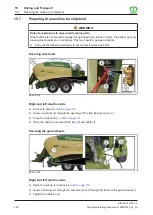 Preview for 206 page of Krone Big Pack 1270 XC Original Operating Instructions