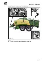 Предварительный просмотр 275 страницы Krone Big Pack 4x4 Operator'S Manual