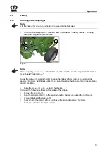 Preview for 119 page of Krone Comprima F 125 XC-1 Operating Instructions Manual