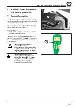 Предварительный просмотр 123 страницы Krone Comprima F 125 Original Operating Manual