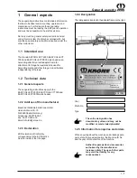 Preview for 5 page of Krone EASYCOLLECT 6000 Operating Instructions Manual