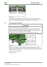 Preview for 33 page of Krone EasyCut B 870 CR Operating Instructions Manual