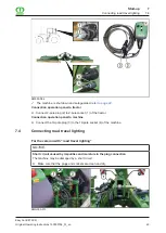 Предварительный просмотр 43 страницы Krone EasyCut B 870 CR Operating Instructions Manual