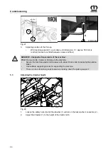 Предварительный просмотр 44 страницы Krone Fortima V 1500 Original Operating Instructions