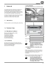 Preview for 7 page of Krone KW 5.50 / 4 x 7 T Operating Instructions Manual