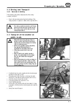 Preview for 27 page of Krone Swadro 1010 Operating Instructions Manual