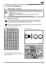 Preview for 49 page of Krone Swadro 1010 Operating Instructions Manual