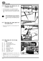 Preview for 70 page of Krone Swadro 1010 Operating Instructions Manual