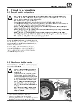 Предварительный просмотр 15 страницы Krone Swadro 35 Operating Instructions Manual