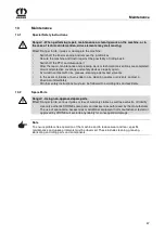 Предварительный просмотр 47 страницы Krone Swadro 38 T Original Operating Instructions