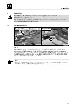 Предварительный просмотр 39 страницы Krone Swadro 807 Original Operating Instructions