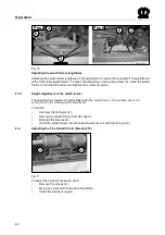 Предварительный просмотр 42 страницы Krone Swadro 807 Original Operating Instructions