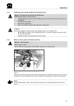 Предварительный просмотр 53 страницы Krone Swadro 807 Original Operating Instructions