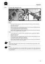 Предварительный просмотр 55 страницы Krone Swadro 807 Original Operating Instructions