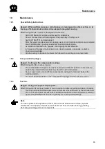 Предварительный просмотр 65 страницы Krone Swadro 807 Original Operating Instructions