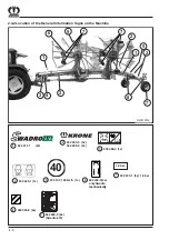 Предварительный просмотр 20 страницы Krone Swadro 810 Operating Instructions Manual