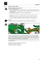 Preview for 69 page of Krone Swadro TC 1000 Operating Instructions Manual