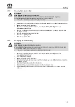 Preview for 23 page of Krone Swadro TC 880 Operating Instructions Manual