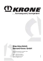 Preview for 54 page of Krone TITAN 4/25 L Original Operating Instructions