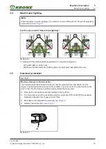 Preview for 35 page of Krone Vendro 680 Operating Instructions Manual