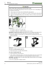 Preview for 48 page of Krone Vendro 680 Operating Instructions Manual