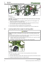 Preview for 58 page of Krone Vendro 680 Operating Instructions Manual