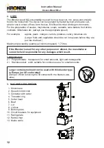 Preview for 14 page of Kronen KM-2 S Instruction Manual