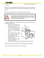 Предварительный просмотр 27 страницы Kronen KW-81 A Instruction Manual